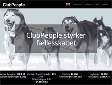 Tablet Screenshot of clubpeople.com
